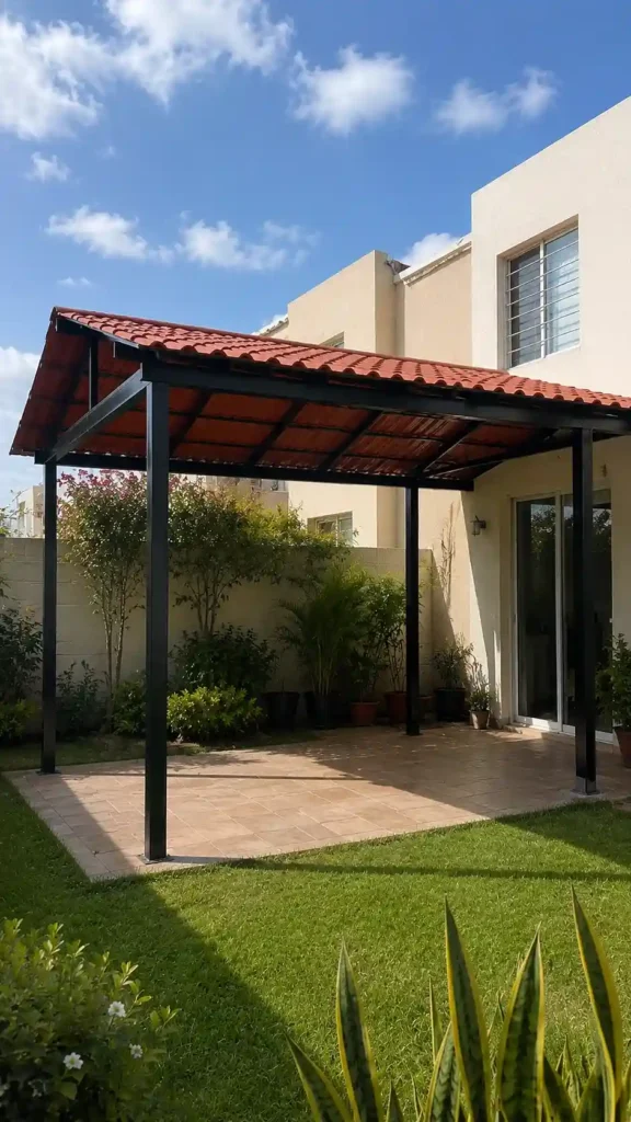 estructura de hierro para techo Querétaro