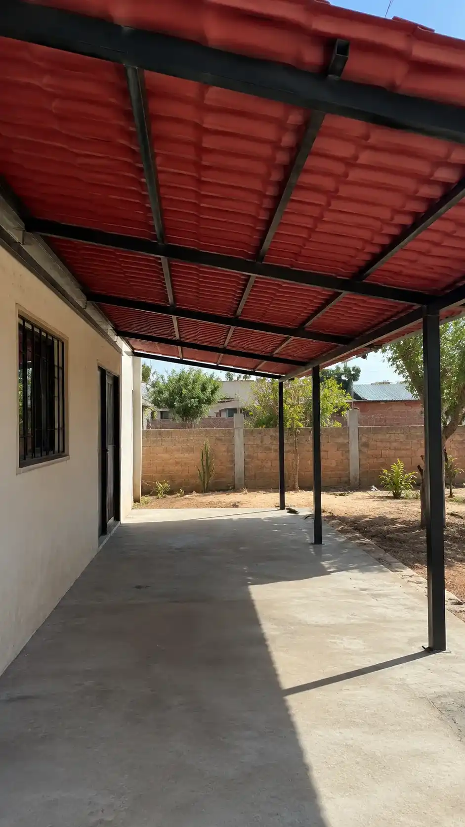 herrería para techos de galvateja Querétaro