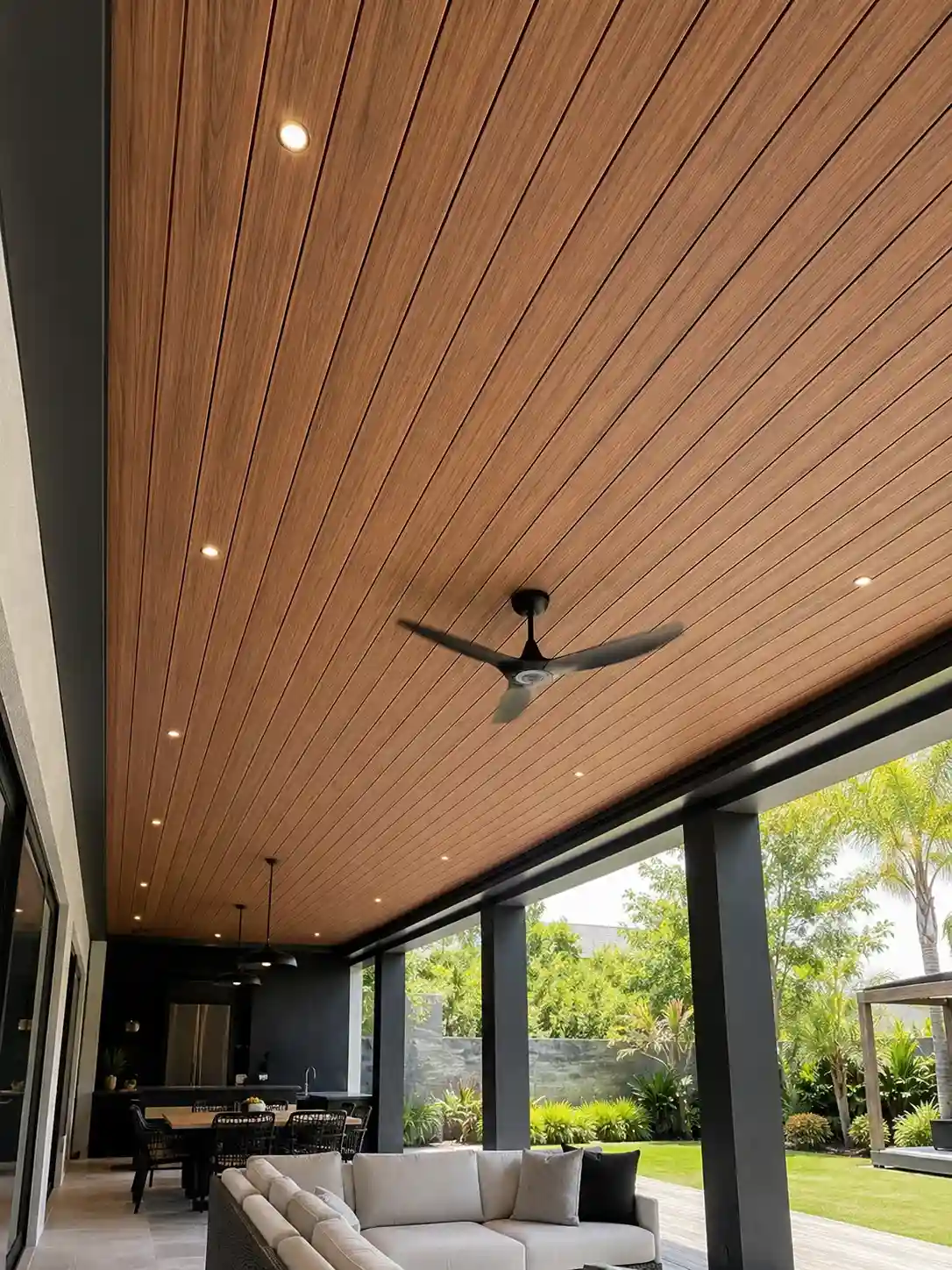 techos decorativos con deck sintético en Querétaro